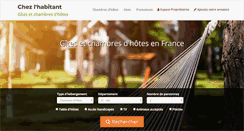Desktop Screenshot of chez-l-habitant.com